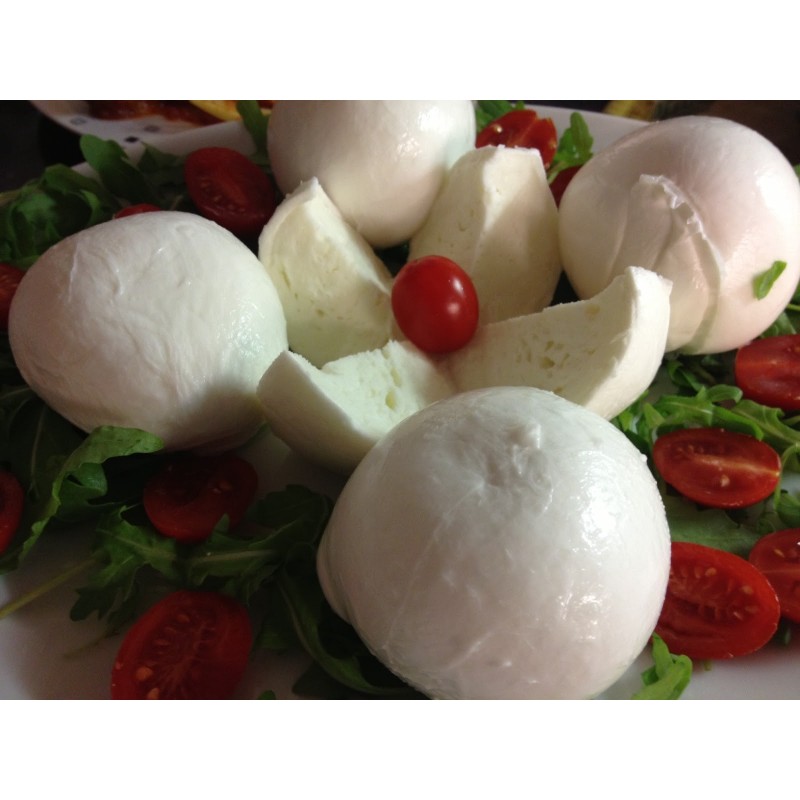 Mozzarella Bufala Campana D.O.P., 10 szt. po 200 g/kulka Mozzarella Bufala Campana D.O.P., 10 szt. po 200 g/kulka