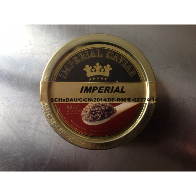 Kawior z Jesiotra, Imperial, 50 g./opak. Kawior z Jesiotra, Imperial, 50 g./opak.