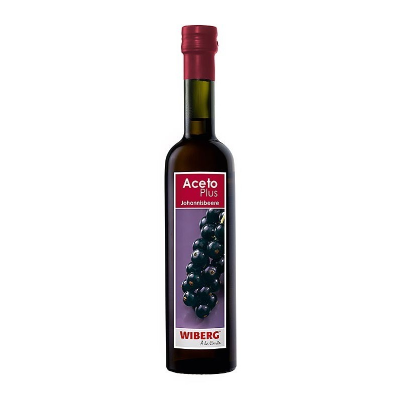 Ocet Plus , z borówki czerwonej, 1,8% kwaśności, 500 ml, Wiberg Ocet Plus , z borówki czerwonej, 1,8% kwaśności, 500 ml, Wiberg