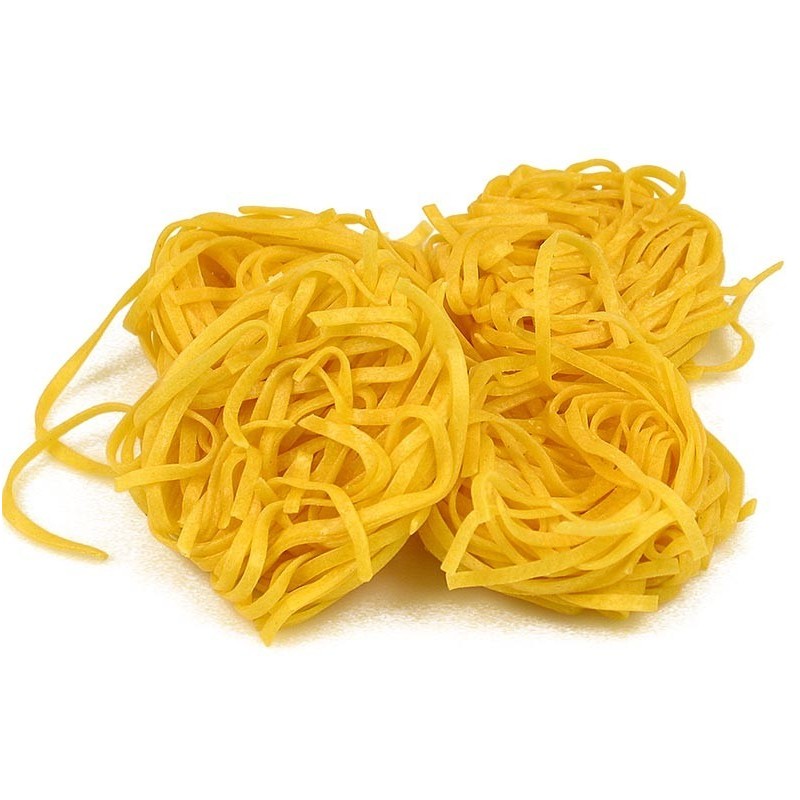 Świeże Tagliarini jajeczne, makaron wstążki, 4 mm, Sassella, 500 g Świeże Tagliarini jajeczne, makaron wstążki, 4 mm, Sassella, 500 g