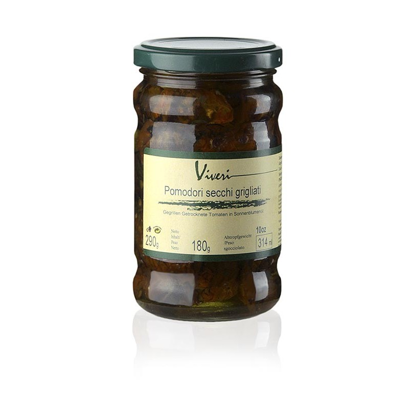 Pomidory suszone na słońcu, grillowane, 290 g Pomidory suszone na słońcu, grillowane, 290 g